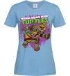 Жіноча футболка Ninja turtles art Блакитний фото