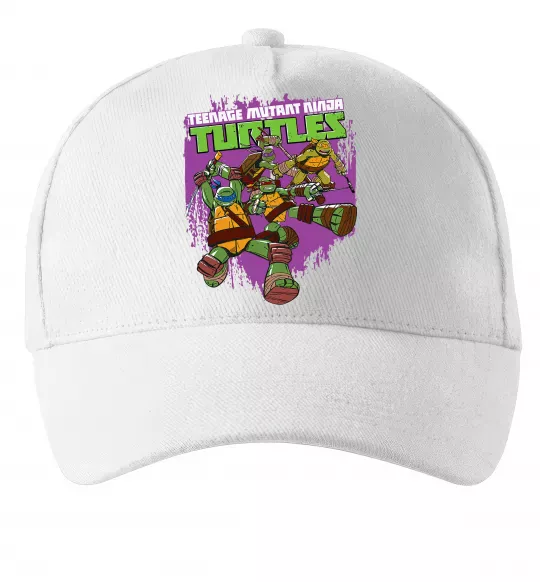 Кепка Ninja turtles art Белый фото