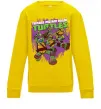 Дитячий світшот Ninja turtles art Сонячно жовтий фото