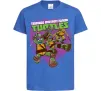 Дитяча футболка Ninja turtles art Яскраво-синій Дитяча футболка Ninja turtles art Яскраво-синій фото