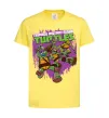 Детская футболка Ninja turtles art Лимонный фото