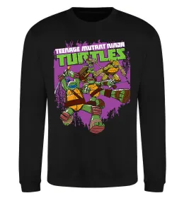 Світшот Ninja turtles art Чорний фото