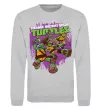 Свитшот Ninja turtles art Серый меланж фото