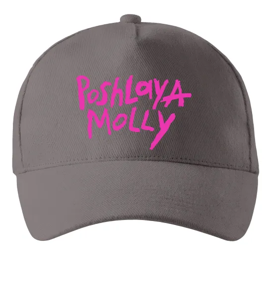 Кепка Poshlaya Molly logo Сірий фото