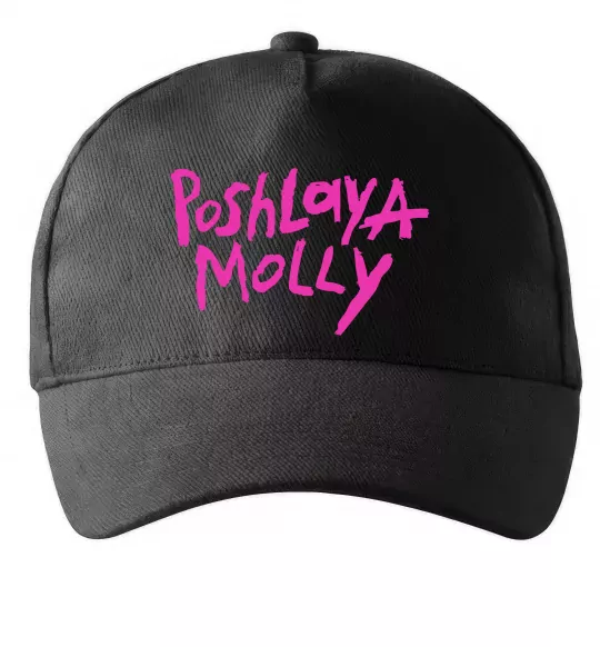 Кепка Poshlaya Molly logo Черный фото