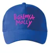 Кепка Poshlaya Molly logo Ярко-синий фото