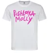 Чоловіча футболка Poshlaya Molly logo Білий фото