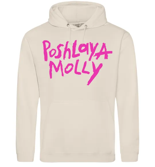 Женская толстовка (худи) Poshlaya Molly logo Таш фото