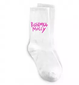 Носки Пошлая Молли Белый фото