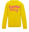 Детский Свитшот Poshlaya Molly logo Солнечно желтый фото