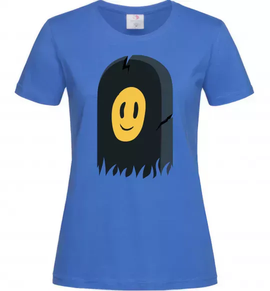 Женская футболка Пошлая Моллі обкладинка альбому Ярко-синий фото