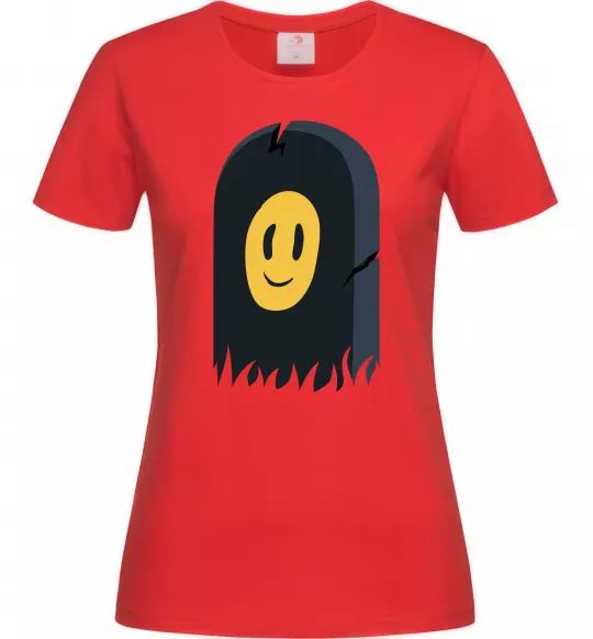 Женская футболка Пошлая Моллі обкладинка альбому Красный фото