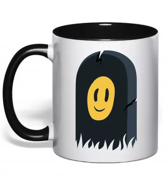 Чашка с цветной ручкой Пошлая Моллі обкладинка альбому Черный фото