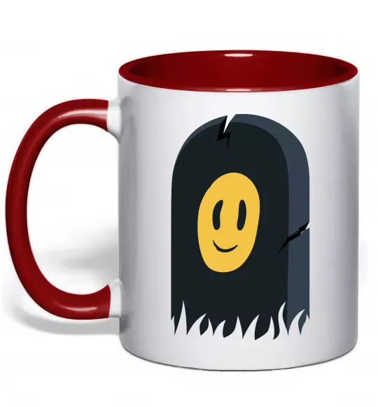 Чашка с цветной ручкой Пошлая Моллі обкладинка альбому Красный фото