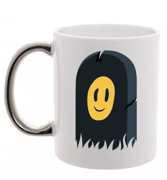 Чашка с цветной ручкой Пошлая Моллі обкладинка альбому Серебро фото