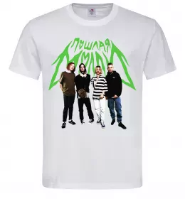 Мужская футболка Пошлая Молли Белый фото