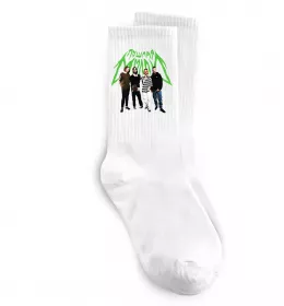 Носки Пошлая Молли Белый фото