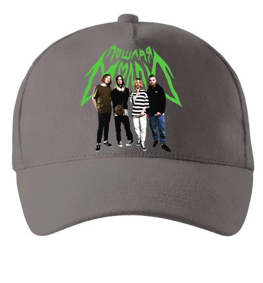 Кепка Пошлая Моллі гурт Серый фото