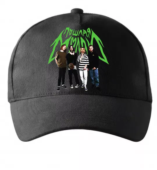 Кепка Пошлая Моллі гурт Чорний фото