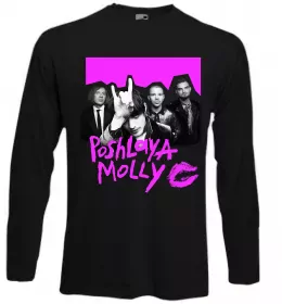 Лонгслив Пошлая Молли Белый фото