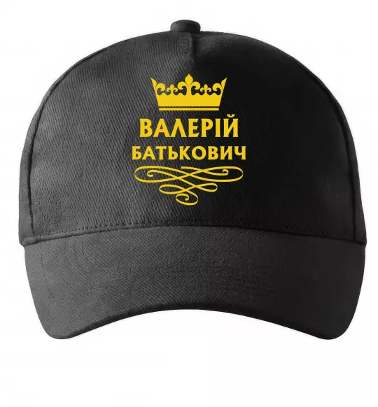 Кепка Валерій Батькович Черный фото