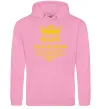 Чоловіча толстовка (худі) Марк Батькович Рожевий фото