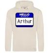 Чоловіча толстовка (худі) Hello my name is Arthur Таш Чоловіча толстовка (худі) Hello my name is Arthur Таш фото