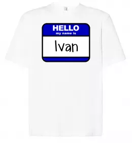 Футболка Оверсайз Ванькина дівчинка Білий фото