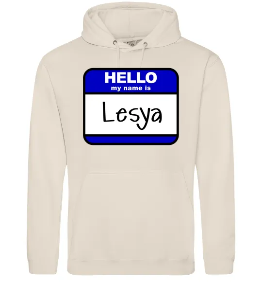 Жіноча толстовка (худі) Hello my name is Lesya Таш фото