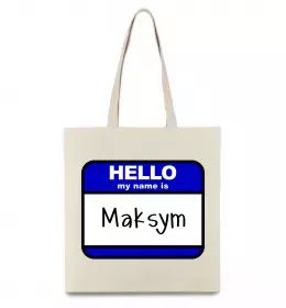 Эко-сумка Максим завжди правий Черный фото