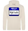 Чоловіча толстовка (худі) Hello my name is Mykhailo Таш Чоловіча толстовка (худі) Hello my name is Mykhailo Таш фото