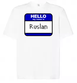 Футболка Оверсайз Руслан Батькович Черный фото