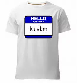 Чоловіча преміум футболка Руслан Батькович Чорний фото