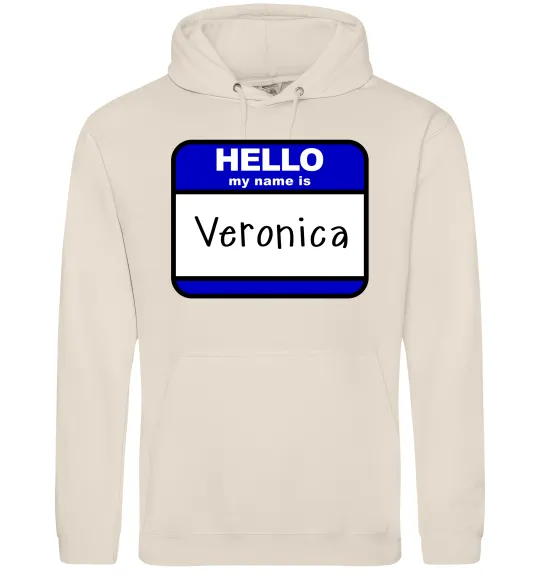 Жіноча толстовка (худі) Hello my name is Veronica Таш фото