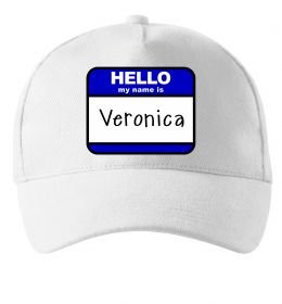 Кепка Hello my name is Veronica