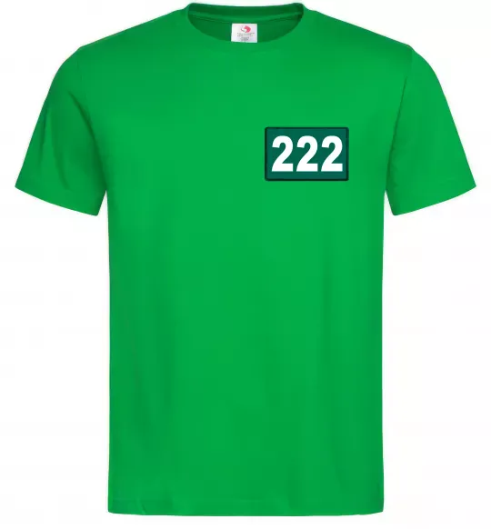 Чоловіча футболка Squid game 222 Зелений фото
