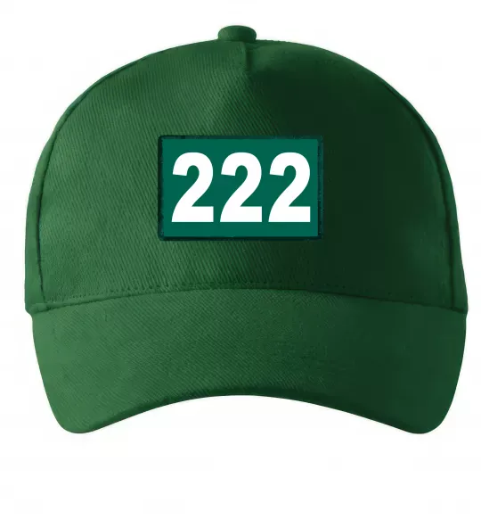 Кепка Squid game 222 Темно-зелений фото