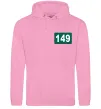 Чоловіча толстовка (худі) Squid game 149 Рожевий фото