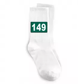Носки Squid game 149 Белый фото