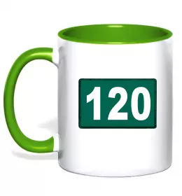 Чашка с цветной ручкой