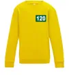 Детский Свитшот Squid game 120 Солнечно желтый фото