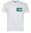 Чоловіча футболка Squid game 120 Білий фото