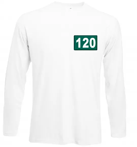 Лонгслів Squid game 120 Білий фото