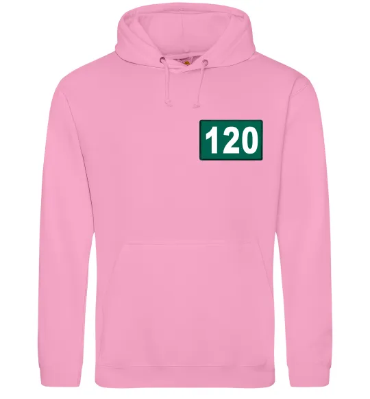 Мужская толстовка (худи) Squid game 120 Розовый фото