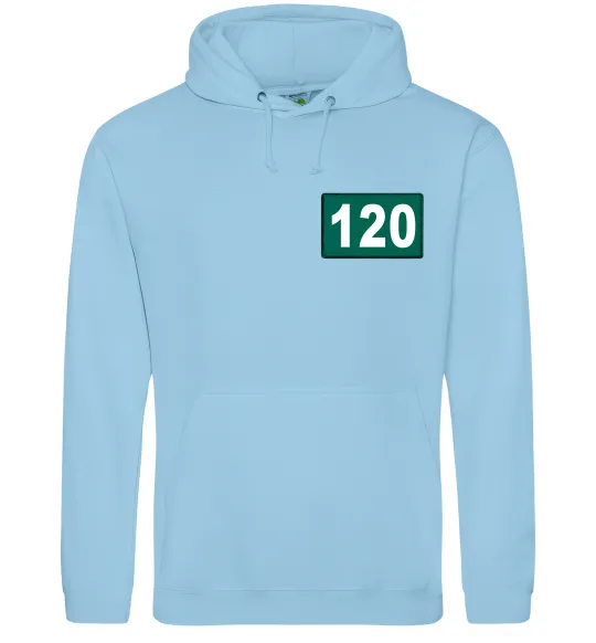 Жіноча толстовка (худі) Squid game 120 Блакитний фото