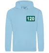 Жіноча толстовка (худі) Squid game 120 Блакитний фото