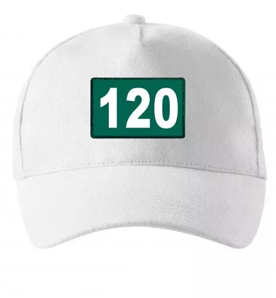 Кепка Squid game 120 Білий фото