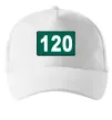 Кепка Squid game 120 Білий Кепка Squid game 120 Білий фото