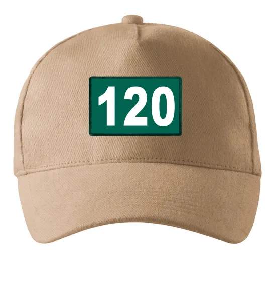 Кепка Squid game 120 Пісочний фото