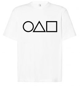 Футболка Оверсайз Гра в кальмара фігури